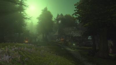 Tirisfal Glades — new lighting